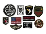 Selected US Army Army NEW Iron Patch Set of 10 Brand: Selected US