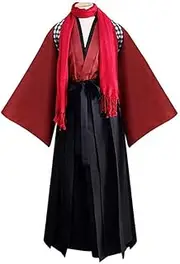 [DJF] Men's Kendo Hakama Aikido Japanese Samurai Costume Judo Martial Arts Uniform
