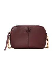 McGraw leather camera bag One size Red