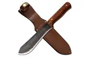 Elk Ridge Cherry Wood Knife w/ Sheath 295mm (K-ER-200-12L)