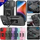 For iPhone 16e 16 15 14 13 12 11 Pro Max XR 8 7 6Plus Heavy Duty Case Ring Cover