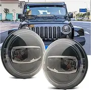 Headlights For Toyota For Land For Cruiser For FJ40s For FJ45s Car Accessories 7 Inch Led Headlights For DRL Amber Turn Light Headlight Assembly