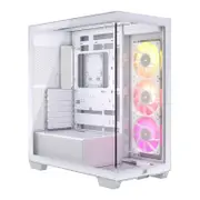 Corsair iCUE LINK 3500X RGB Mid-Tower PC Case, White