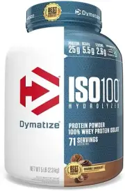 ISO100 100% Hydrolyzed Whey Protein Isolate, Gourmet Chocolate - 2.3kg