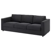 VIMLE 3-seat sofa, Hillared anthracite