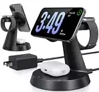 3 in 1 Wireless Charging Station for Apple, Charger Stand for Multiple Apple ...