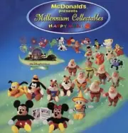 New Very Rare McDonald’s Walt Disney Millenium 2000 Collection Full set of 28