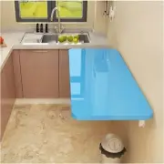 Wall Mounted Folding Table, Floating Wall Desk for Small Spaces, Functional Hang