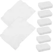 8pcs Cotton Pads Make up Towels for Face Makeup Washcloths for Face Corton Pads Face Facial Pads Cotton Facial Makeup Remover Pad Cotton Cleansing Pads White Pure Cotton DRESSOOS