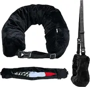 [Take OFF Luggage] TAKE Off Stuffable Travel Neck Pillow with Secret Storage - Holds 3 Days of Essentials in Compact Design - No Filler, Ultra Soft Adjustable Comfort - Perfect for Long Flights, Road Trips & Commutes