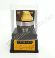 Sommerfeld 173492B Classical Plunge Cut Top Bearing Router Bit, 1/2" Shank