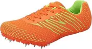 [JiuQing] Track and Field Shoes Mens Spikes Shoes Lightweight Youth Sprint Jumping Racing Running Shoes
