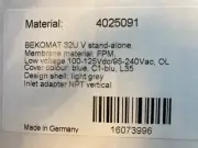 BEKO BEKOMAT 32U V Stand Alone Drain Valve 115 VAC, 12 to 230 PSI. 4025091, NEW