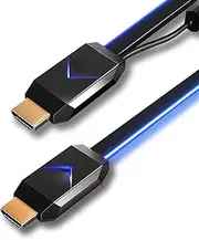 VIVIFY ARQUUS W73 The World's First Fiber Optics HDMI 2.0 Compatible with PS4 Console Gaming RGB Light up 4K Cable 2.7m 3m DPL HDMI Certifie