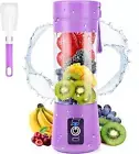 Portable Blender Personal Mini Juicer USB Rchargeable Juicer Cup with Six Blades