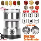 Electric Coffee Grinder Grinding Milling Bean Nut Spice Matte Blender 4 Blade