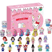 2024 Christmas Advent Calendar Children'S Animal World Toy Gift Hello Kitty Christmas Countdown Gift
