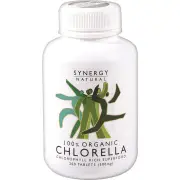 Synergy Natural 100% Organic Chlorella Tablets 200 Tablet