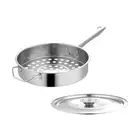 Flour Filter Mesh Fine Mesh Colander Skimmer Ladle Slotted Strainer Ladle