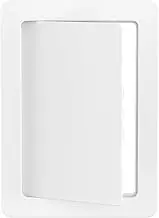 Bryce Hardware 4x6 Access Panel for Drywall- Plumbing Access Panel Ceiling Access Panel Drywall Panel Attic Access Door for Wall, Ceiling, Made from Impact-Resistant Plastic (4"x6")