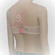 Razor Clips Bra Strap Clips Made in the USA Racer Back Conceal Straps (Beige)