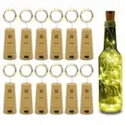 12PCS Wine Bottle Fairy String Lights 20 LED Battery Cork For Party Wedding