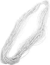 BELLIFFY 1 Roll Elastic Bungee Cords for Shoes Tablecloths Shoelaces Durable Replacement Cuff Cord Lightweight Braided Design for DIY Crafts Hiking and Outdoor Use