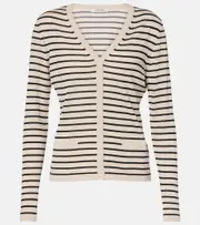 ['S Max Mara] 'S Max Mara Kenya wool cardigan UK 14 beige