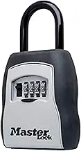 Master Lock 5400DAU Key Safe Portable Keyed Black and Silver 5 Key Capacity