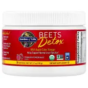 Garden of Life, Beets Detox with Apple Cider Vinegar, Cranberry Pomegranate, 3.7 oz (105 g)