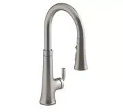 Kohler K-23766-VS Pull-Down Kitchen Sink Faucet VIBRANT STAINLESS STEEL New