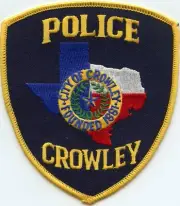 CROWLEY TEXAS TX POLICE PATCH