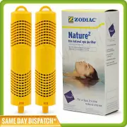 2 X ZODIAC NATURE 2 SPA STICK. N2 SPA WATER TREATMENT SANITISER PURIFIER GENUINE
