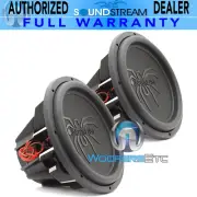 (2) SOUNDSTREAM T5.152 PRO SUBS 15" 5200W MAX DUAL 2-OHM SUBWOOFERS SPEAKERS NEW