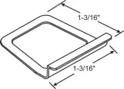 Strybuc Open Screen Pull Tab for Window Screen Vinyl Natural Pack of 25