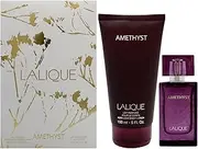 Amethyst Set by Lalique for Women - 2 Pc Gift Set 1.7 oz EDP Spray, 5 oz Body Lotion
