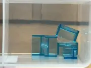LEGO Parts - Trans-Light Blue Panel 1 x 2 x 1 with 2 Sides - No 23969 - QTY 5