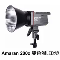在飛比找蝦皮購物優惠-Aputure 愛圖仕 AMARAN 200X LED 攝影