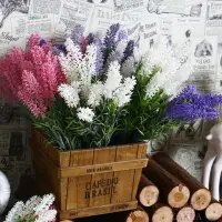 在飛比找Yahoo!奇摩拍賣優惠-薰衣草花束 3款 人造花飾 仿真花 鄉村雜貨 園藝 造景 櫥