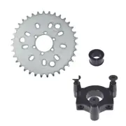 35T Sprocket 1.5" /1" CNC Adapter Fit 49cc 50cc 66cc 80cc Motorized Bicycle