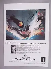 Leonardo Nierman Art Gallery Exhibit PRINT AD - 1975