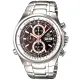 【CASIO】EDIFICE 極速狂飆三眼賽車運動錶-玫瑰金(EFR-506D-5AVDF)