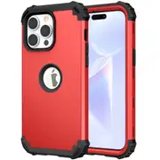 MCC Impact iPhone 14 Pro Shockproof 3in1 Rugged Case Cover Apple 14Pro [Red]