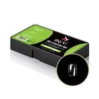 Gel-X Soft Gel Tips NeVi Natural Square Short Box of Tips 600 Gel-X Tips