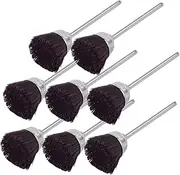 PLAFOPE 8Pcs Nail Drill Bit Cleaning Brush Professional Manicure Tool for Dust Removal Surface Cleaning Versatile Accessory for Nail Salons Artists Use