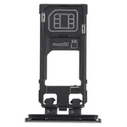 SIM Card Tray + Micro SD Card Tray for Sony Xperia 5 Black