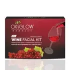 OxyGlow Herbals Wine Facial Kit With Grapeseed Oil & Lemon Extract 260gm