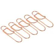 2" Metal Pen Clip Pen Holder Clip Pencil Clip Notebook Pen Holder, Pink 5pcs