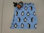 Peter Alexander Men's Penguins Long Flannelette Pyjama / Lounge Pant Size M