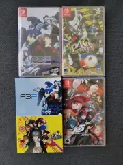 Persona 3 Portable & 4 Golden Switch Limited RUN 213 & 214 Sealed-Slipcase &P5R